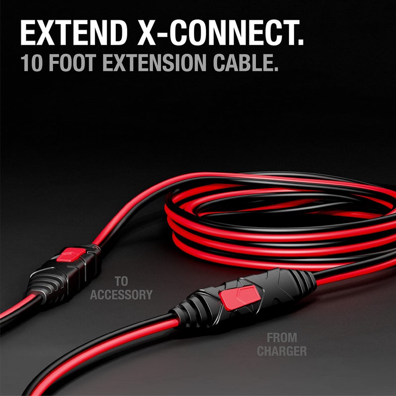 NOCO GC004 X-Connect 10-Foot Extension Cable Accessory Genius Smart Battery Chargers - Image 2